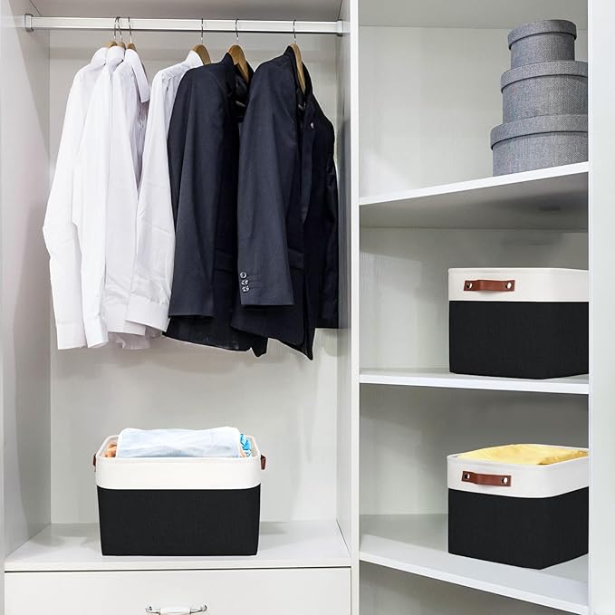 Storage Bins Large Fabric Storage Baskets - Image 2