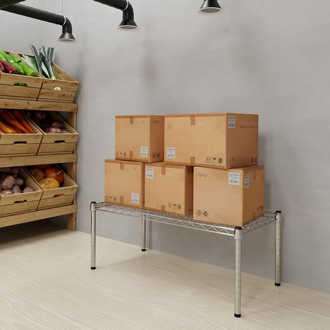 18" Deep x 36" Wide x 14" Height Wire Shelving Kit | 1-Tier | NSF Commercial - Image 8