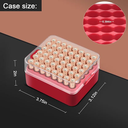 ALCYON Battery Organizer Storage Case, Battery Vault Box Container - Image 4