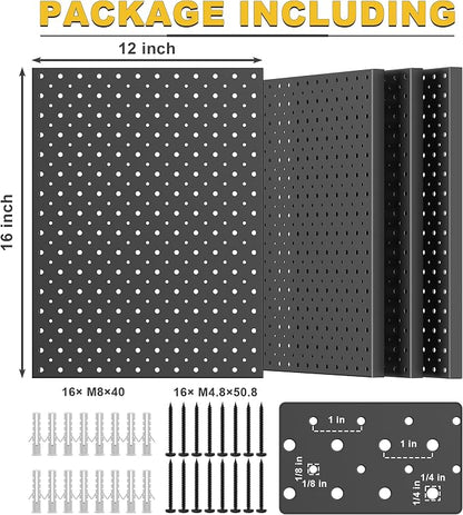Ultrawall Metal Pegboard Panels, Pegboard Wall Organizer, Garage Tool Storage - Image 2