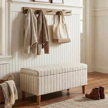 HomePop Malmo 36" Storage Bench - Image 2