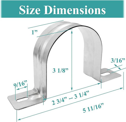 Dust Collection Hose and Pipe Holder Adjustable Hangers Bracket, Don’t Broken - Image 3