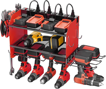 CCCEI Modular Power Tool Organizer Wall Mount Charging Station, Garage Drill by CCCEI