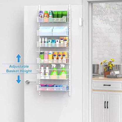 Over the Door Pantry Organizer, 6-Tier Over the Door Organizer - Image 4