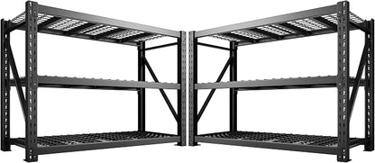 Bepatio 8250LBS Garage Shelving Heavy Duty Storage Shelves Industrial Metal by Bepatio