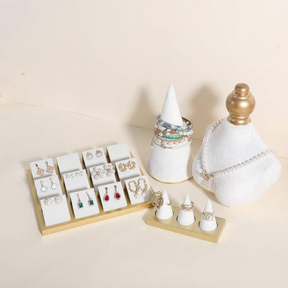 GemeShou Golden coated earring display stand - Image 8