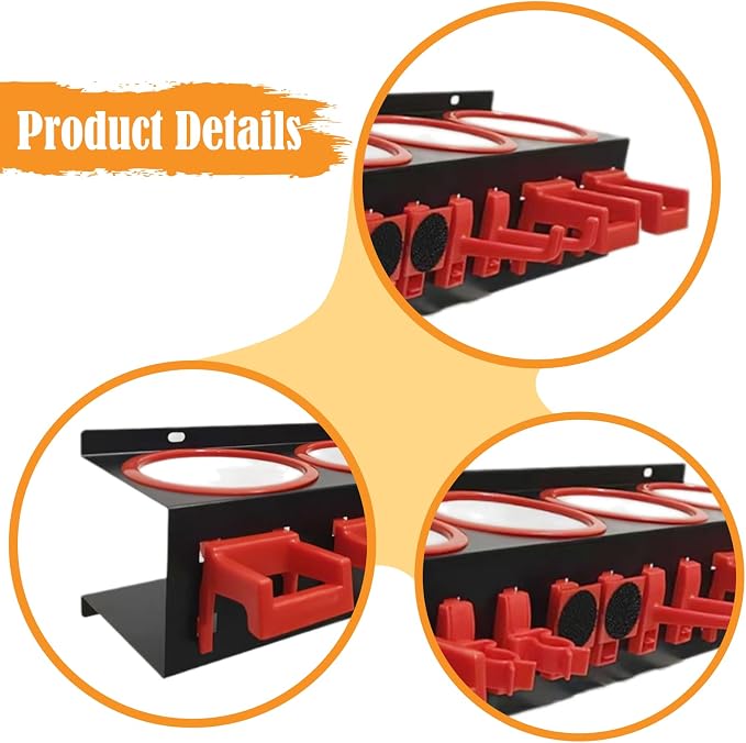 Spray Bottle Storage Rack Organizer Spray can Holder Bracket Bottle Organizer - Image 2