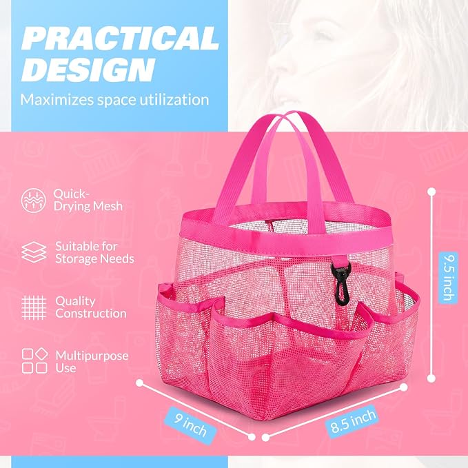 LOYEE Mesh Shower Caddy Portable - Image 2