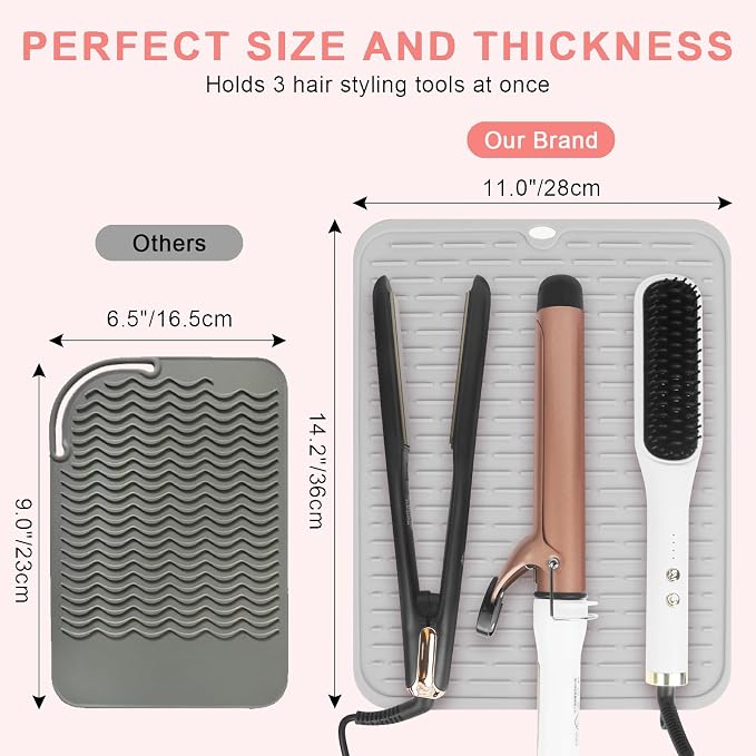AMIJEAL Oversize Silicone Heat Resistant Mat - Image 5