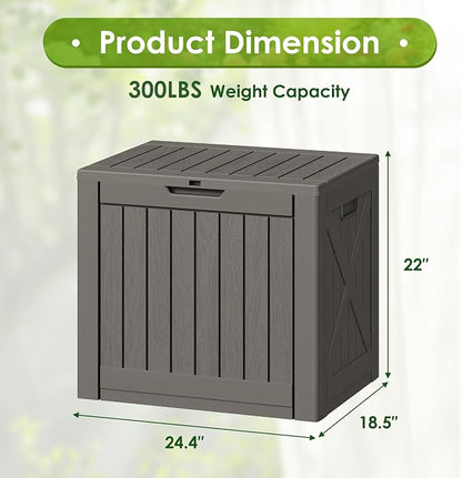 Greesum 40 Gallon Outdoor Deck Box - Image 7