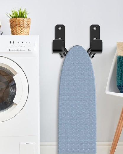 Ironing Board Wall Mount, Stainless Steel Ironing Board Hanger - Image 5
