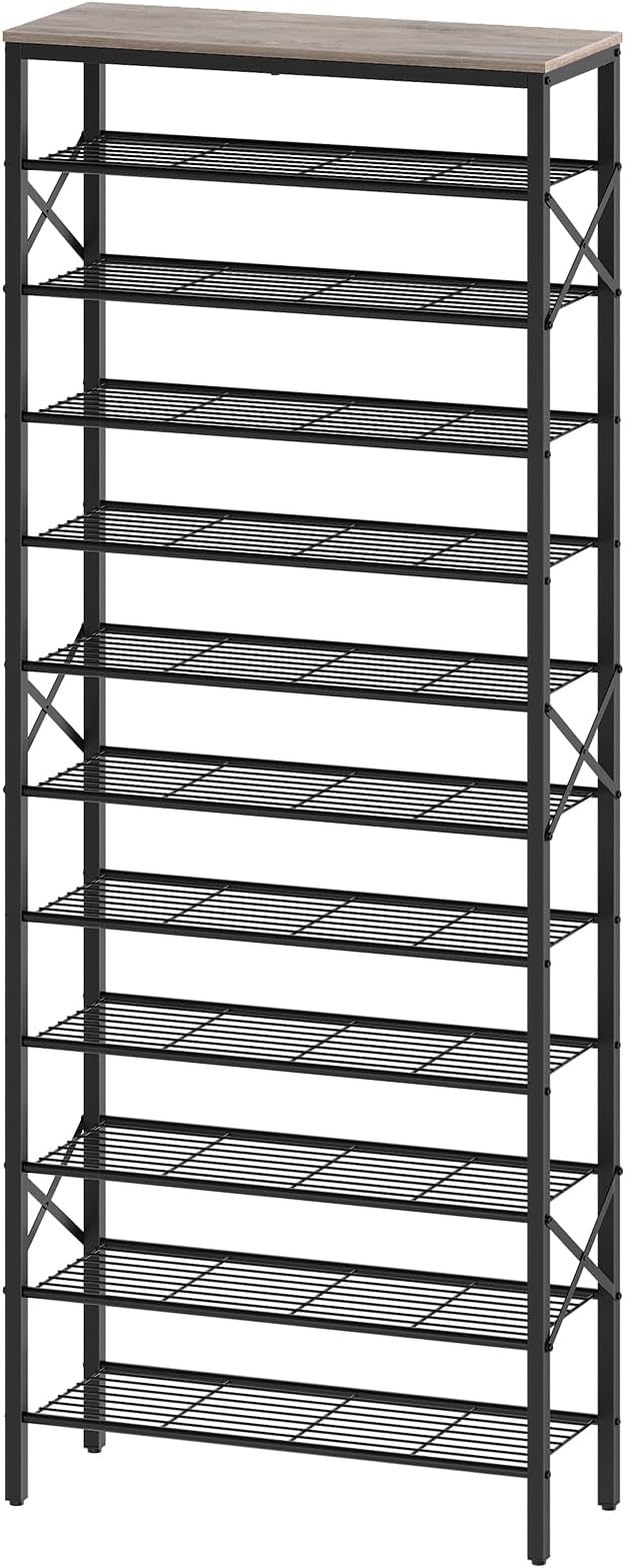YATINEY 12 Tier Shoe Rack, Large Capacity Shoe Storage Organizer Holds 48 Pairs by Yatiney