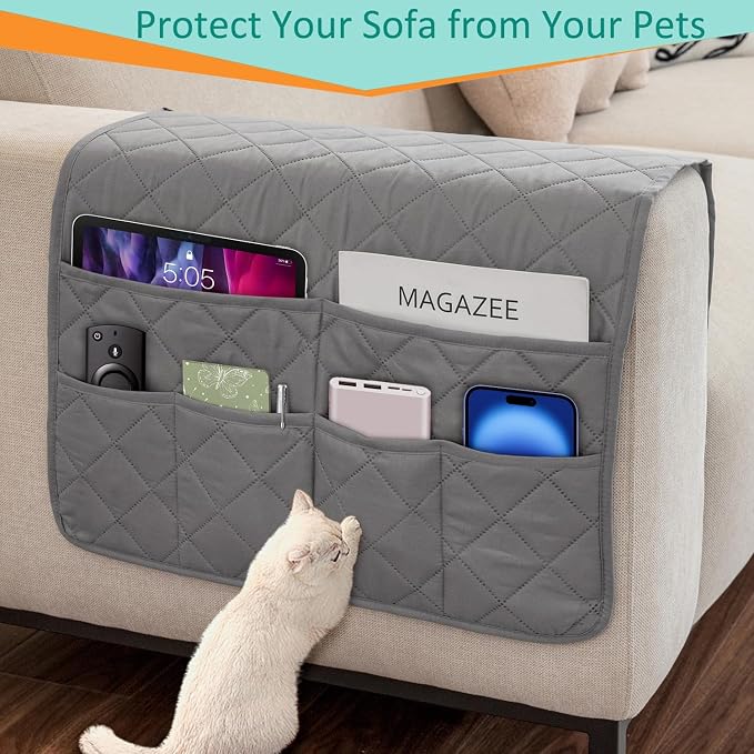 Remote Control Holder for Recliner Non-Slip Armchair Caddy Couch Armrest - Image 5