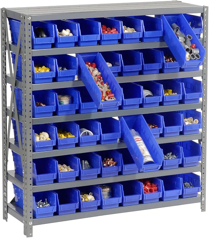 Global Industrial 7 Shelf Steel Shelving - Image 4