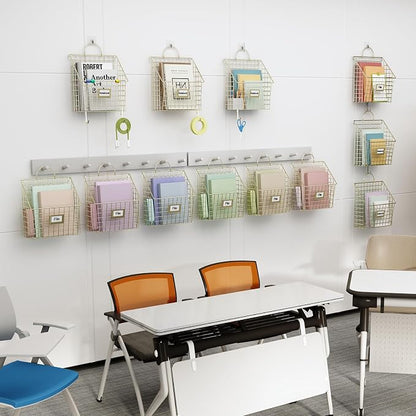 4 Packs Hanging Wall File Organizer - Image 9