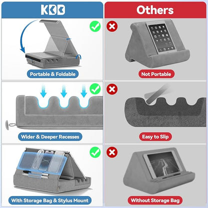 KDD Tablet Pillow Holder, Foldable iPad Stand - Image 4