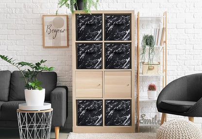 Sorbus Collapsible Fabric Storage Cubes - Image 4