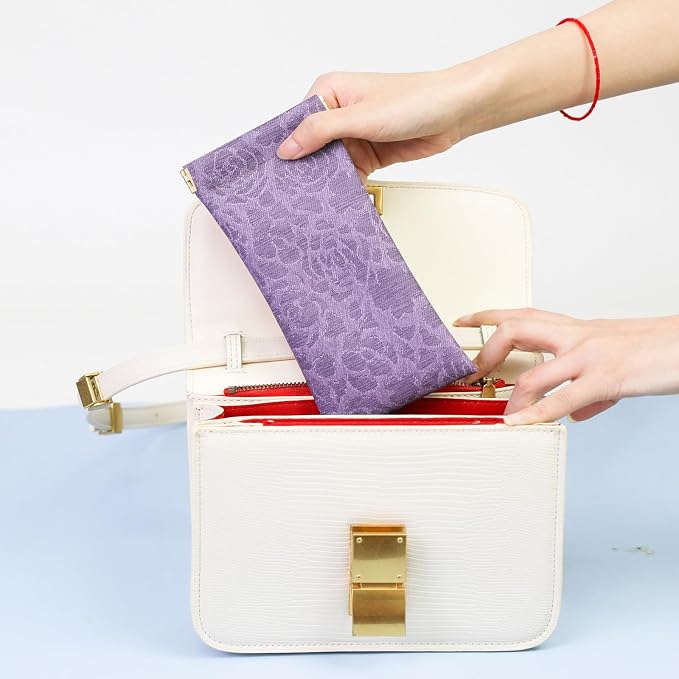 Double Eyeglass Case Soft Dual Glasses Case - Image 6