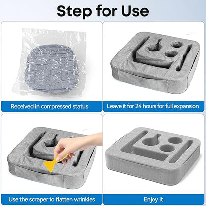 Couch Cup Holder Tray, Couch Caddy - Image 8