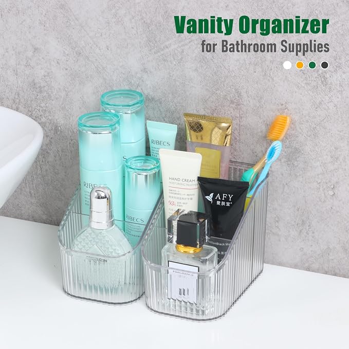 Clear Makeup Organizer, Makeup Brush Holder 8 Cups - Image 5