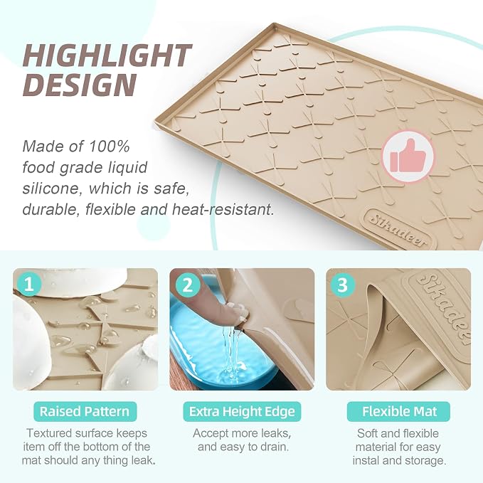 SIKADEER Silicone Under Sink Mats - Image 4