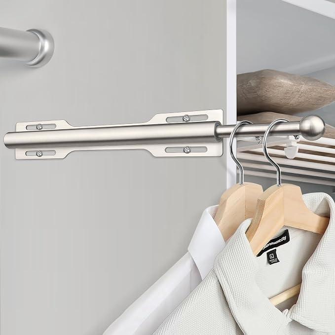 FIRJOY 12" Valet Rod for Closet Pull Out - Image 6