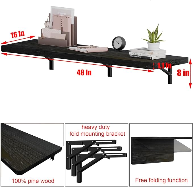 IAE Wall Mounted Folding Table - Image 3