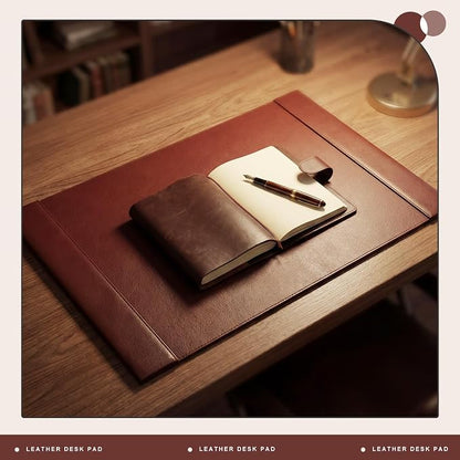 26.5 x 17.3 Inch Leather Desk Pad Protector - Image 4