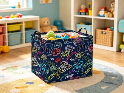 Rectangular Valentines Basket for Women Girls Storage Bin Organizer Box Shelf - Image 6