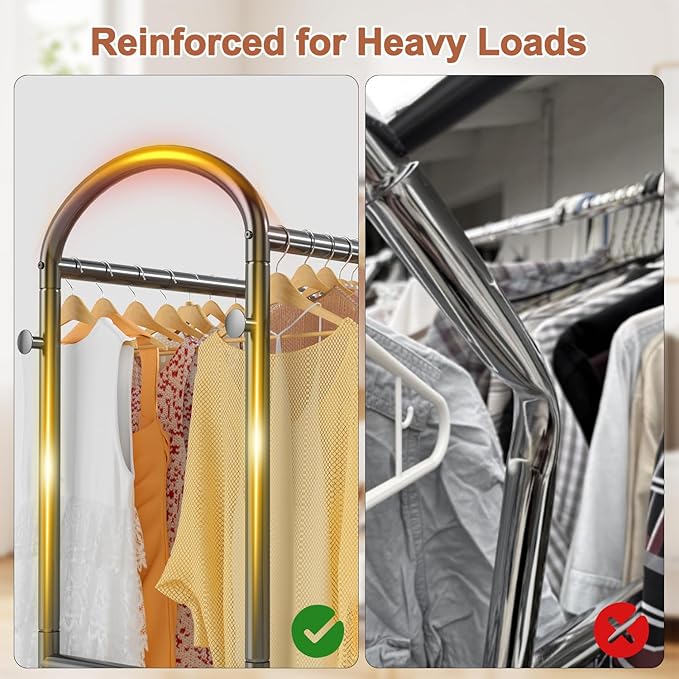 EAGMAK Heavy Duty Clothing Racks - Image 3