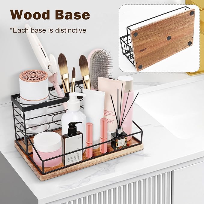 Hair Tool Organizer, Movable Hair Dryer Holder, Hair Styling Tools Storage - Image 4