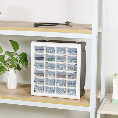 Gonice Craft Cabinet Organizer, 24 Drawer Plastic Parts Cabinet, Tool Storage - Image 4