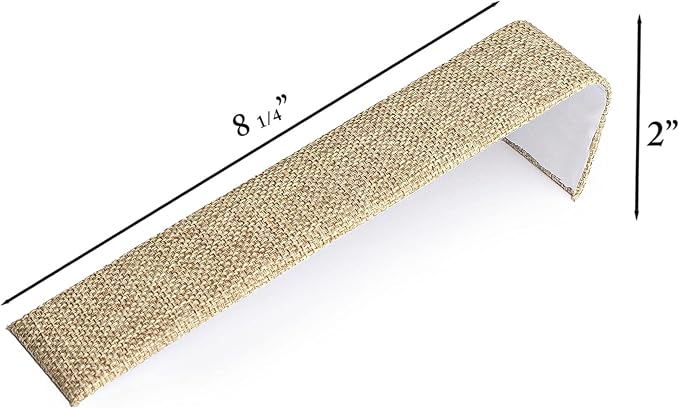 Novel Box 6 Pack Bracelet/Watch Ramp Burlap 2x8.25x2 Inches - Image 2