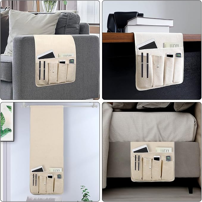NB Sofa Armrest Organize remote holder bedside caddy organizer - Image 4