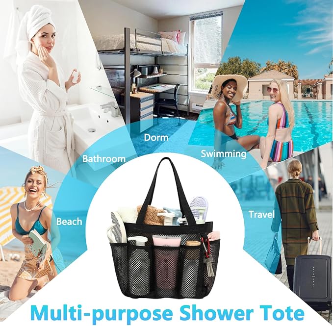 Fammart Mesh Shower Caddy Portable - Image 9