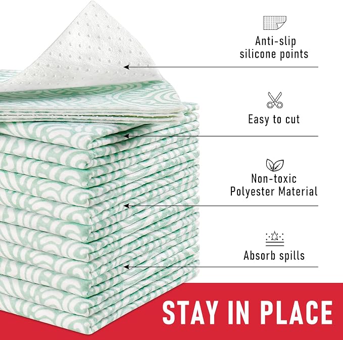 Cooyes 12 Pack Refrigerator Shelf Liners - Image 3