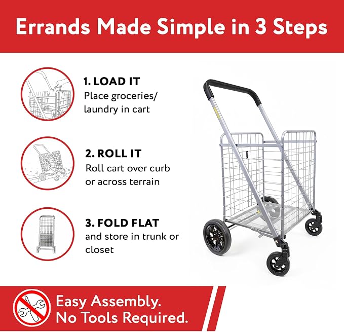 dbest Products Cruiser Cart Deluxe 2 - Image 4