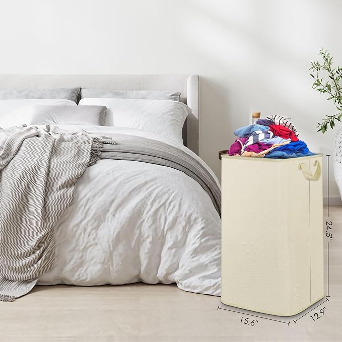 SNIGJAT Large Laundry Hamper, Tall Laundry Hamper - Image 6