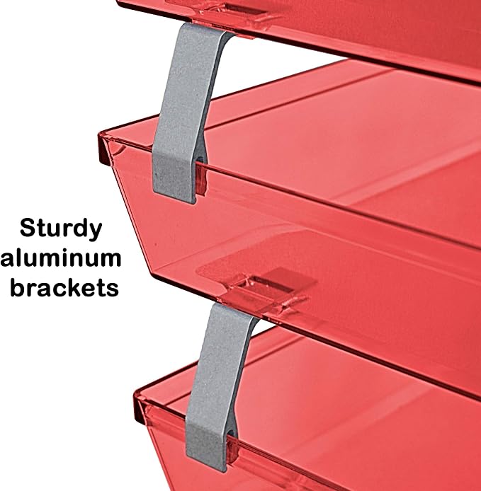 Acrimet Facility 4 Tier Letter Tray, Side Load, Letter Size/A4, Desktop File - Image 5