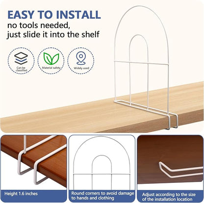 12-Pack 12" Tall Shelf Dividers - Image 5