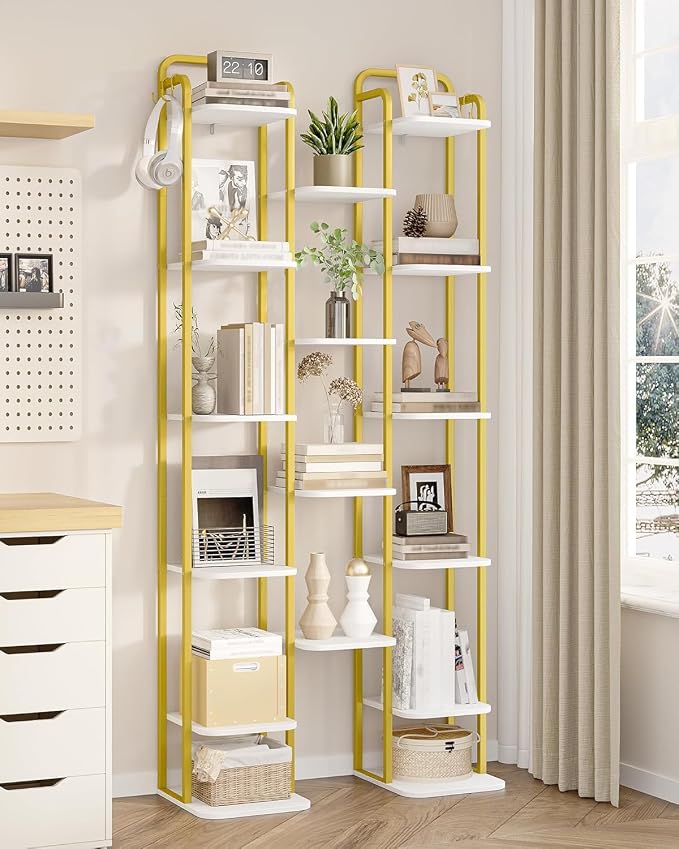Hzuaneri 10 Tiers Vertical Shoe Rack, Narrow Shoe Tower, Tall Shoes Shelf - Image 6