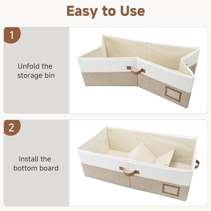 StorageWorks Under Bed Storage Bins, Handles and Label Holder, 20.5 Gallon - Image 7