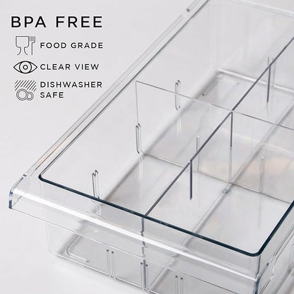 BINO | Pull-out Fridge Organizer | THE HANGER COLLECTION | Fridge Drawer - Image 3