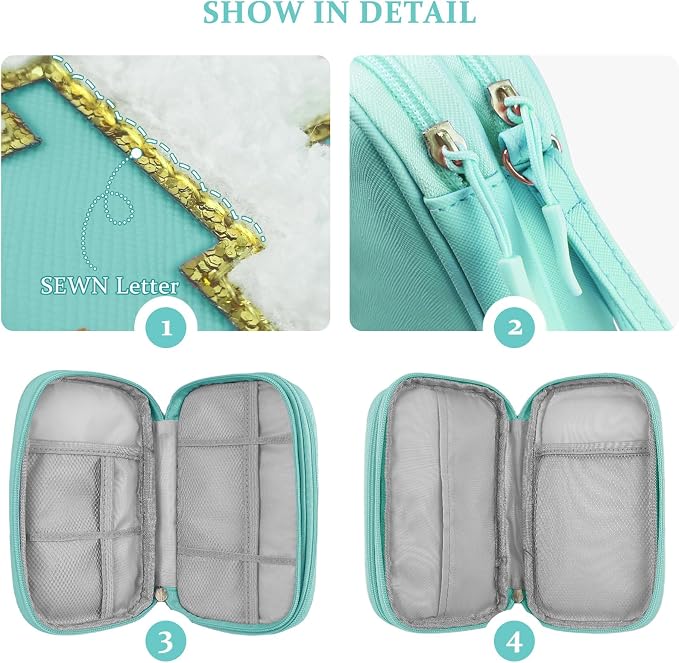 COSHAYSOO Electronics Organizer Bag Travel - Image 3