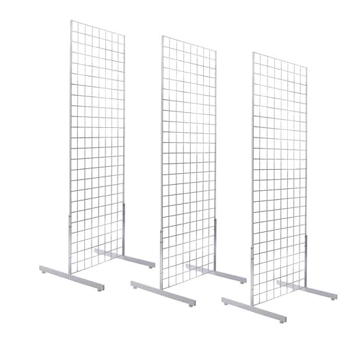 Only Hangers 2' x 6' Gridwall Panel Tower by Only+Hangers