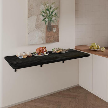 IAE Floating Wall Mounted Folding Table Desk - Image 8