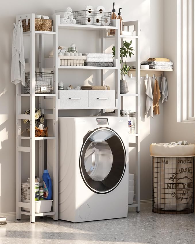Over The Toilet Storage with 2 Drawers - Image 7