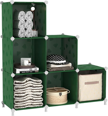 UNKU 6 Cube Storage Organizer, Closet Organizer Storage Shelves, Clothes - Image 8