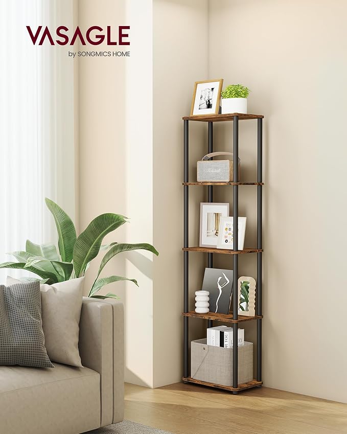 VASAGLE Superfast Toolless Assembly, 5-Tier Shelf - Image 3