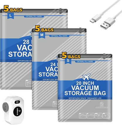 Travel Vacuum Storage Bags by Odilona
